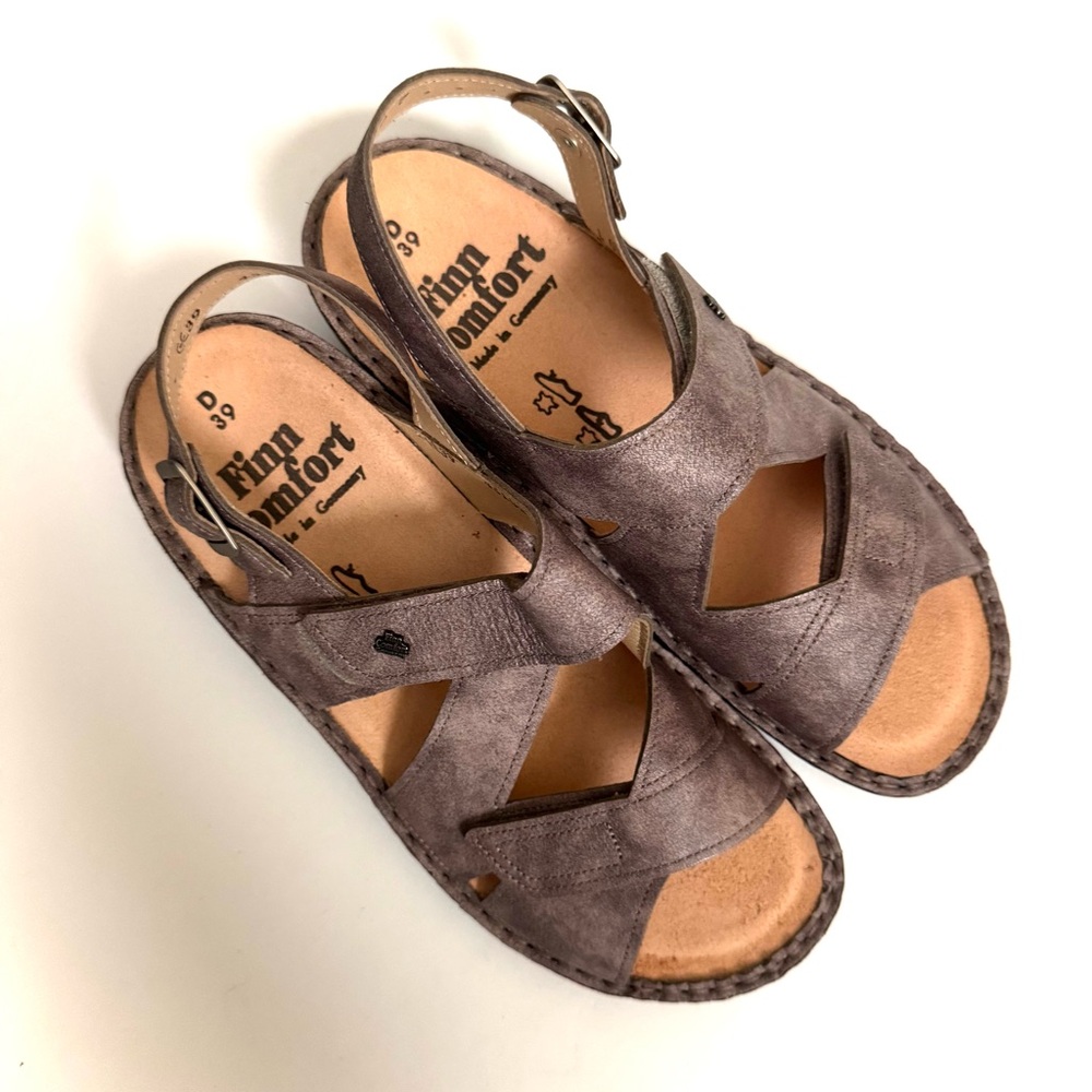 Finn Comfort Women’s Brown Sandals/ 8D (39D) - Picture 2 of 8